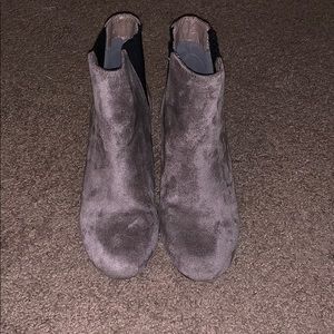 Suede Booties